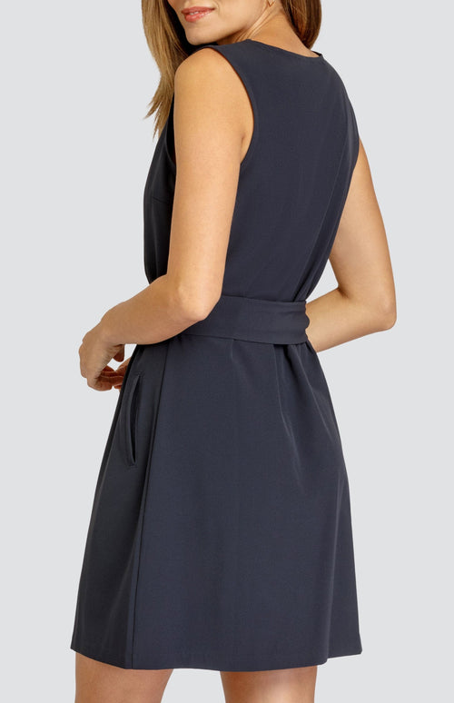 Brigitte 36" Dress - Onyx Black - FINAL SALE