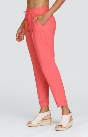 Hadid 26" Jogger Pant - Rose of Sharon - FINAL SALE