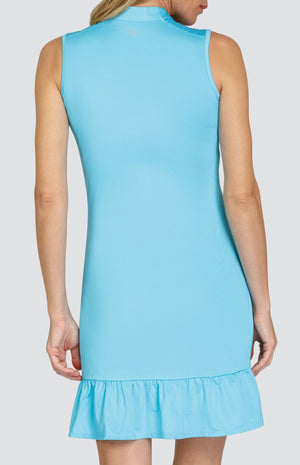 Nefertiti 36.5" Dress - Blue Fish