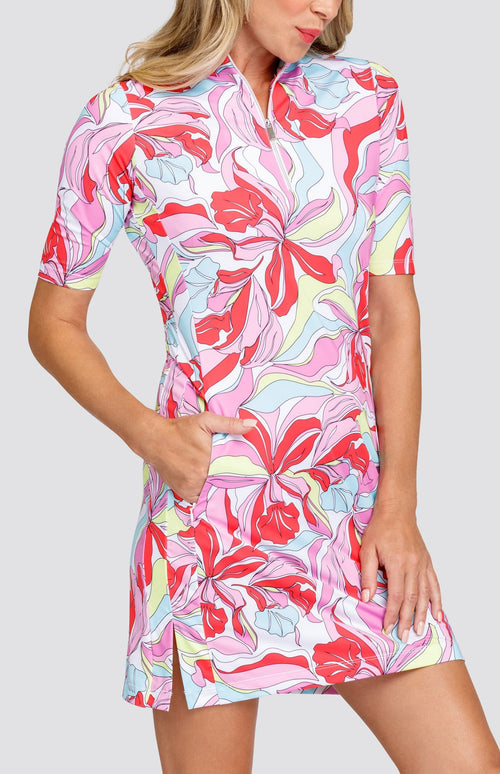 Zaya Dress - Painted Petals