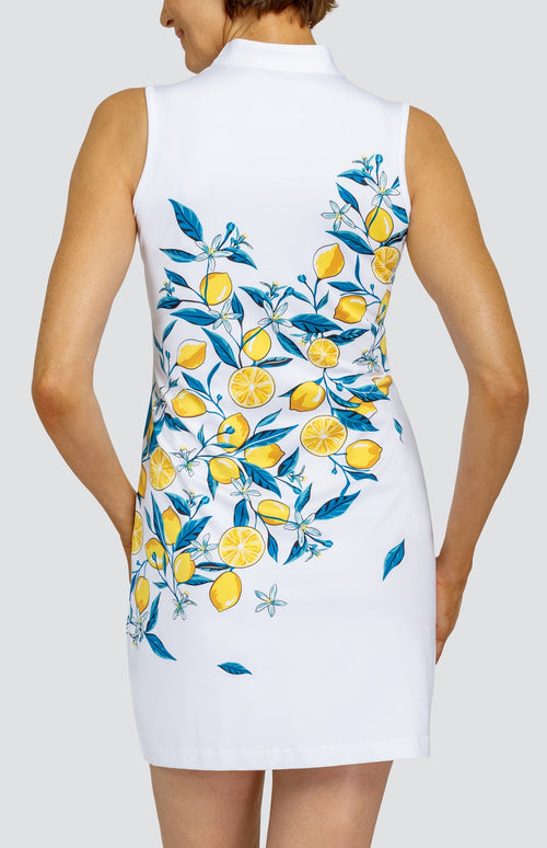 Larimar 35" Dress - Lemon Drop