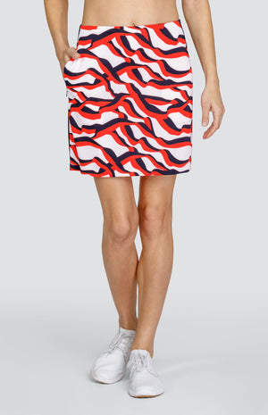 Angela 18" Skort - Deco Wave