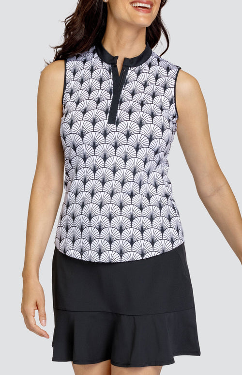 Top Aerys - Estampado Geométrico de Provenza