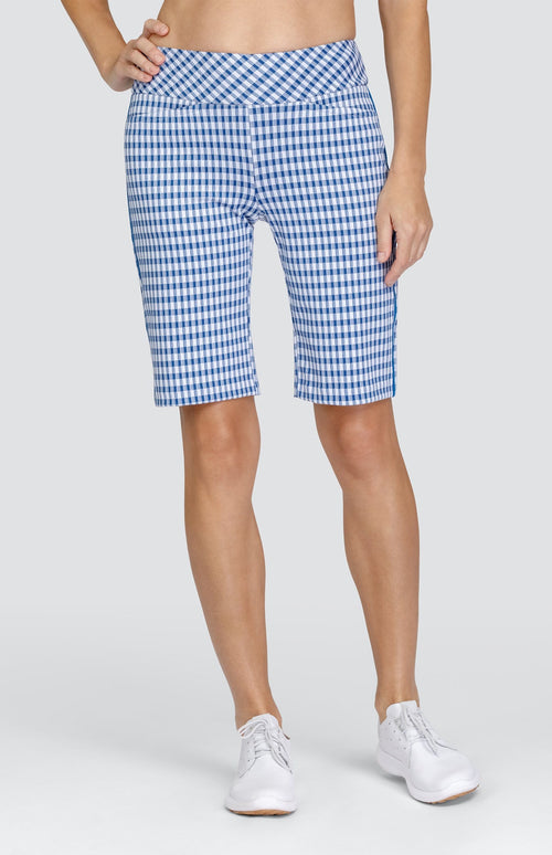 Anya 21" Short - Royal Gingham - FINAL SALE