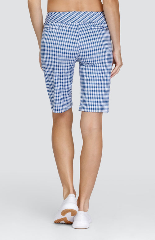 Anya 21" Short - Royal Gingham - FINAL SALE