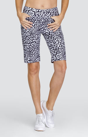 Mulligan 21" Short - Onyx Leopard