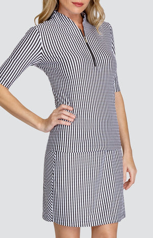 Dolores Top - Stripe Jacquard