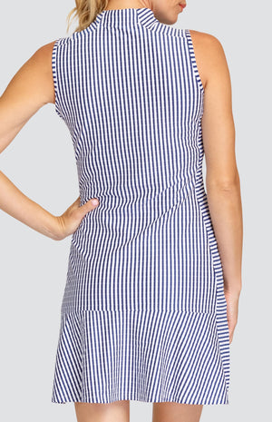 Tali Dress - Stripe Jacquard