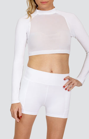 Edie Layering Top - Chalk White - FINAL SALE