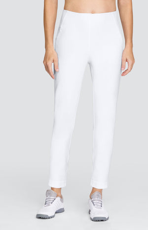 Allure 28" Ankle Pant - Chalk White