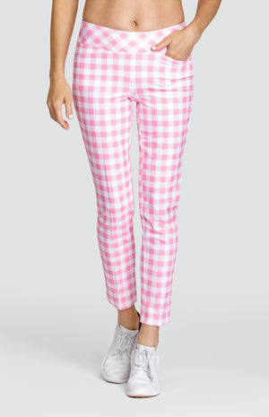 Padgette 28" Ankle Pant - Posh Gingham - FINAL SALE