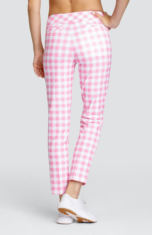 Padgette 28" Ankle Pant - Posh Gingham - FINAL SALE