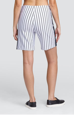 Jodi 18" Short - Double Pinstripe - FINAL SALE