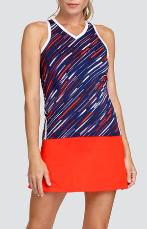 Gazelle Tank - Cascade Stripe