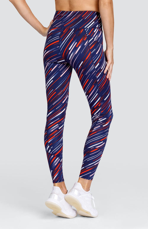 Pauline 27" Leggings - Cascade Stripe