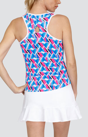 Mirella Tank - Diagonal Rubiks