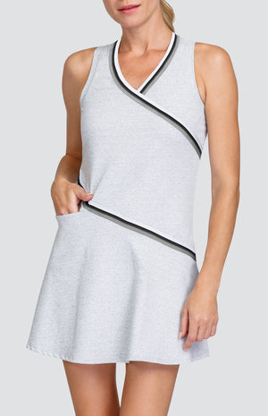Ellie Dress - Snow Heather
