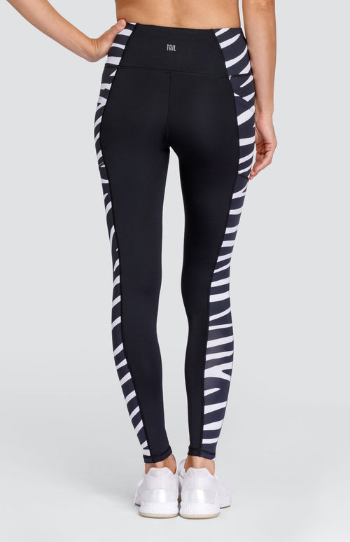 Abel 27" Leggings - Wild Zebra